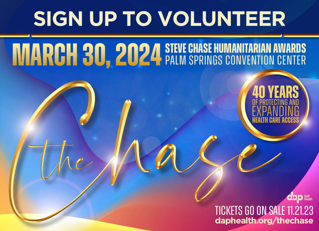 The Chase Volunteer Registration DAP Health